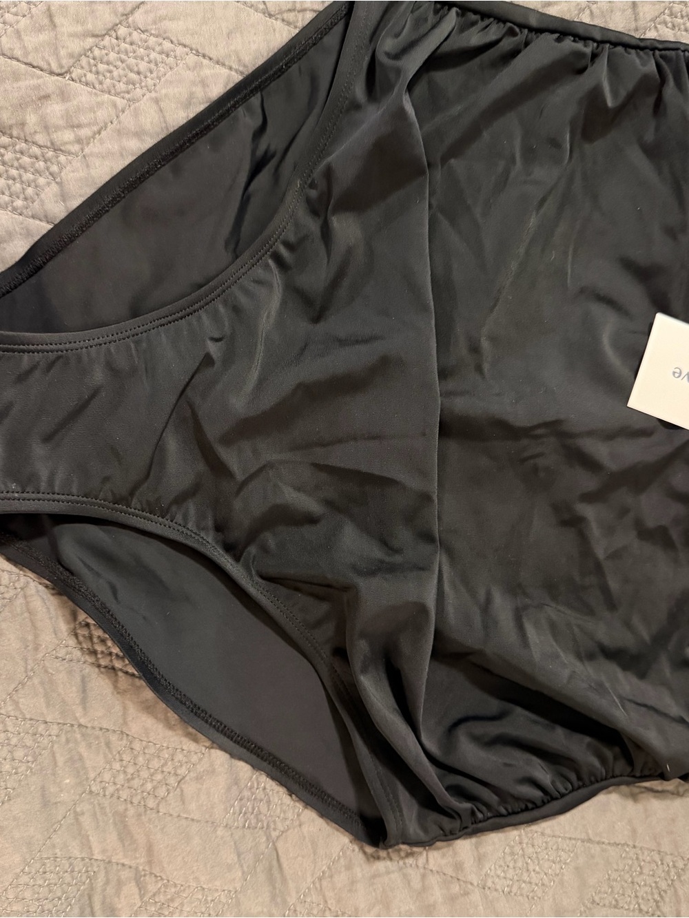 Black Women's Full Coverage Briefs - Brand Unspecified